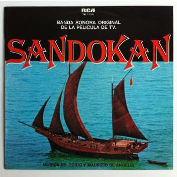 LP Guido And Maurizio De Angelis: Sandokan - Banda Sonora Original De La Película De TV