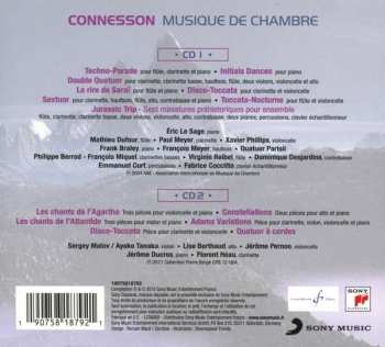 2CD Guillaume Connesson: Musique De Chambre