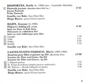 CD Gunilla von Bahr: Music For Flute & Guitar