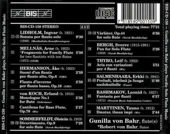CD Gunilla von Bahr: Gunilla Von Bahr Plays Nordic Solo Flute Music