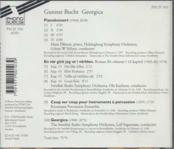CD Gunnar Bucht: Georgica