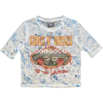 Merch Guns N' Roses: Femmes Crop Top Welcome To The Jungle Lv