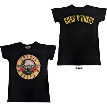 Marchandises Guns N' Roses: Guns N' Roses Ladies Nightdress: Classic Logo (back Print) (x-small) XS