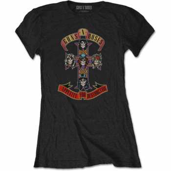 Merch Guns N' Roses: Femmes T-shirt Appetite For Destruction 