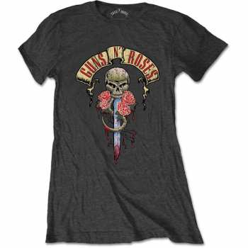 Merch Guns N' Roses: Femmes T-shirt Dripping Dagger 