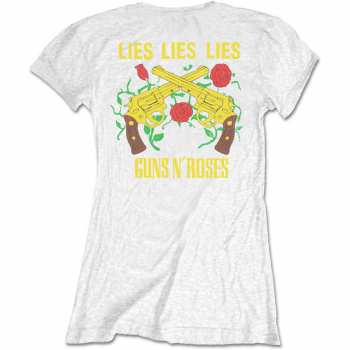 Marchandises Guns N' Roses: Dámské Tričko Lies, Lies, Lies  S