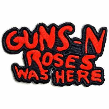 Merch Guns N' Roses: Décoration Cut-out Was Here