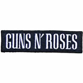 Merch Guns N' Roses: Décoration Text Logo Guns N' Roses