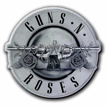 Merch Guns N' Roses: Plaque Bullet Logo Guns N' Roses