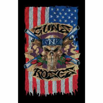 Merch Guns N' Roses: Poster textile Flag