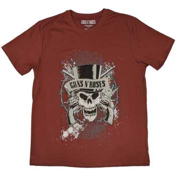 Marchandises Guns N' Roses: Guns N' Roses Unisex T-shirt: Faded Skull (small) S