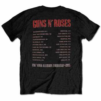 Marchandises Guns N' Roses: Tričko Illusion Tour  S