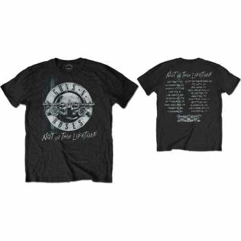 Marchandises Guns N' Roses: Tričko Not In This Lifetime Tour Xerox  S