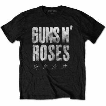 Merch Guns N' Roses: T-shirt Paradise City Stars 