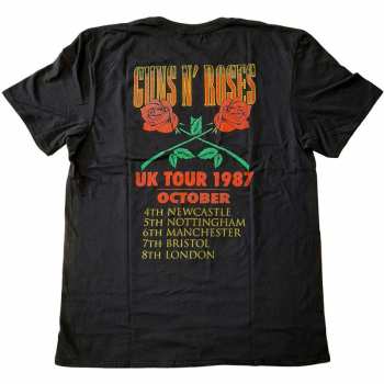 Marchandises Guns N' Roses: Tričko Uk Tour '87  S
