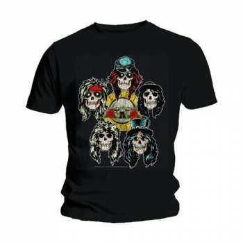 Merch Guns N' Roses: T-shirt Vintage Heads 