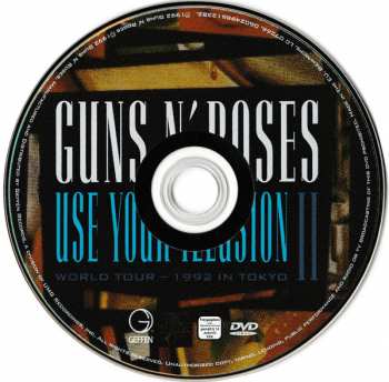 DVD Guns N' Roses: Use Your Illusion II - World Tour - 1992 In Tokyo