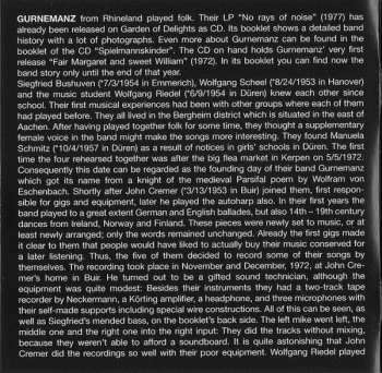 CD Gurnemanz: Fair Margaret And Sweet William