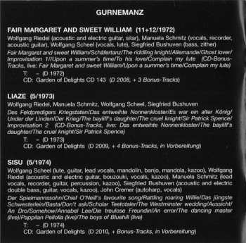CD Gurnemanz: Fair Margaret And Sweet William