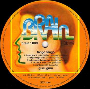 LP Guru Guru: Tango Fango
