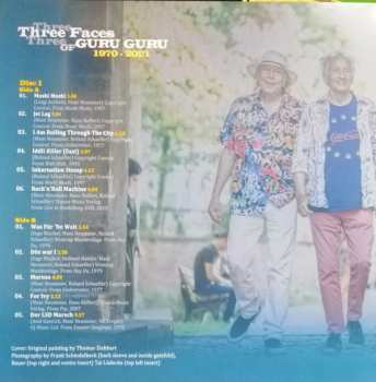 2LP Guru Guru: Three Faces Of Guru Guru 1970 - 2021 CLR