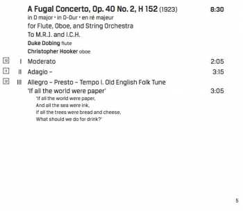 CD Gustav Holst: Orchestral Works