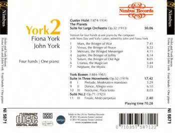 CD Gustav Holst: Four Hands | One Piano