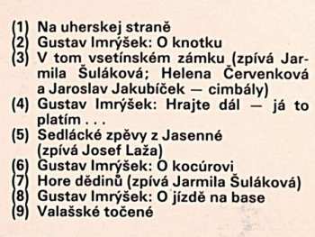 LP Gustav Imrýšek: Hrajte Dál, Já To Platím...