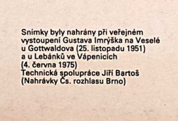 LP Gustav Imrýšek: Hrajte Dál, Já To Platím...