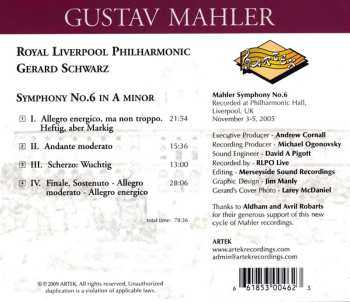 CD Gustav Mahler: Symphony No. 6 In A Minor