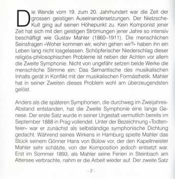 2SACD Gustav Mahler: Symphonie No. 2