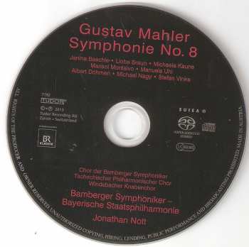 SACD Gustav Mahler: Symphonie No. 8