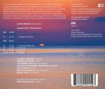 2CD The London Philharmonic Orchestra: Symphony No. 2 "Resurrection"