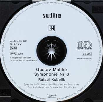 CD Gustav Mahler: Symphony No. 6