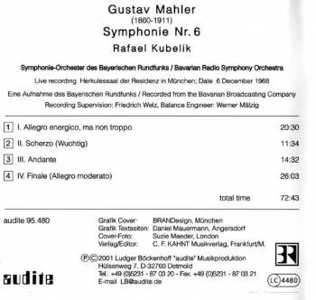 CD Gustav Mahler: Symphony No. 6