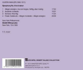 CD The New York Philharmonic Orchestra: Symphony No. 6 In A Minor