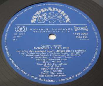 2LP The Czech Philharmonic Orchestra: Symphony No˚ 8