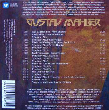 16CD/Coffret Gustav Mahler: The Complete Works