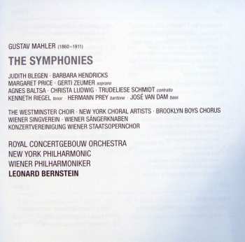 11CD/Coffret Leonard Bernstein: The Symphonies