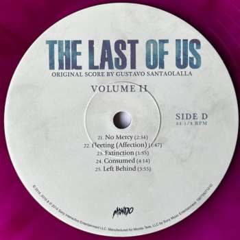 2LP Gustavo Santaolalla: The Last Of Us (Original Score - Volume II) CLR | LTD