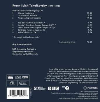 SACD BBC Symphony Orchestra: Tchaikovsky Treasures, Violin Concerto & Fantasies from Swan Lake and Eugene Onegin