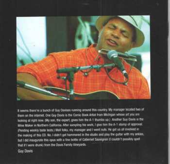 CD Guy Davis: Legacy