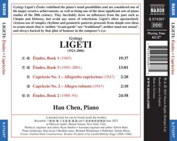 CD György Ligeti: Études • Capriccios