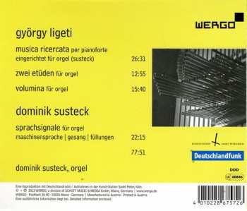 CD György Ligeti: Volumina - Orgelwerke