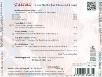 CD Duo Imaginaire: Quinär: 5 New Works For Clarinet & Harp