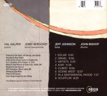 CD Jerry Bergonzi: Cubist