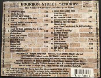 CD Hal Smith's Creole Sunshine Orchestra: Bourbon Street Memories