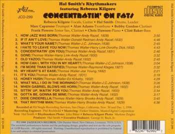 CD Rebecca Kilgore: Concentratin' On Fats