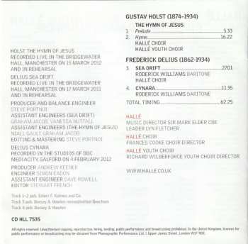 CD Gustav Holst: The Hymn Of Jesus • Sea Drift & Cynara
