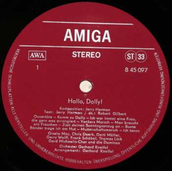 LP Various: Hallo Dolly